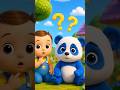 Magic Panda Color Change 😱🐼 | Wrong vs Right | Kids Cartoon #shorts