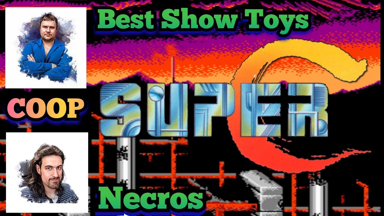 Super C - Necros & BST (Retro Coop). Прохождение игры Super Contra на двоих.