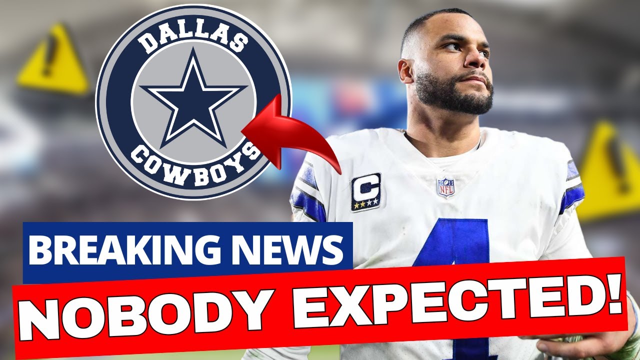 URGENT! JUST ANNOUNCED! NOBODY EXPECTED IT! DALLAS COWBOYS NEWS TODAY