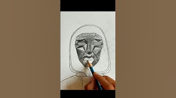 Drawing Frontman form Squid Game 🔥😱 #shorts #drawing #squidgame