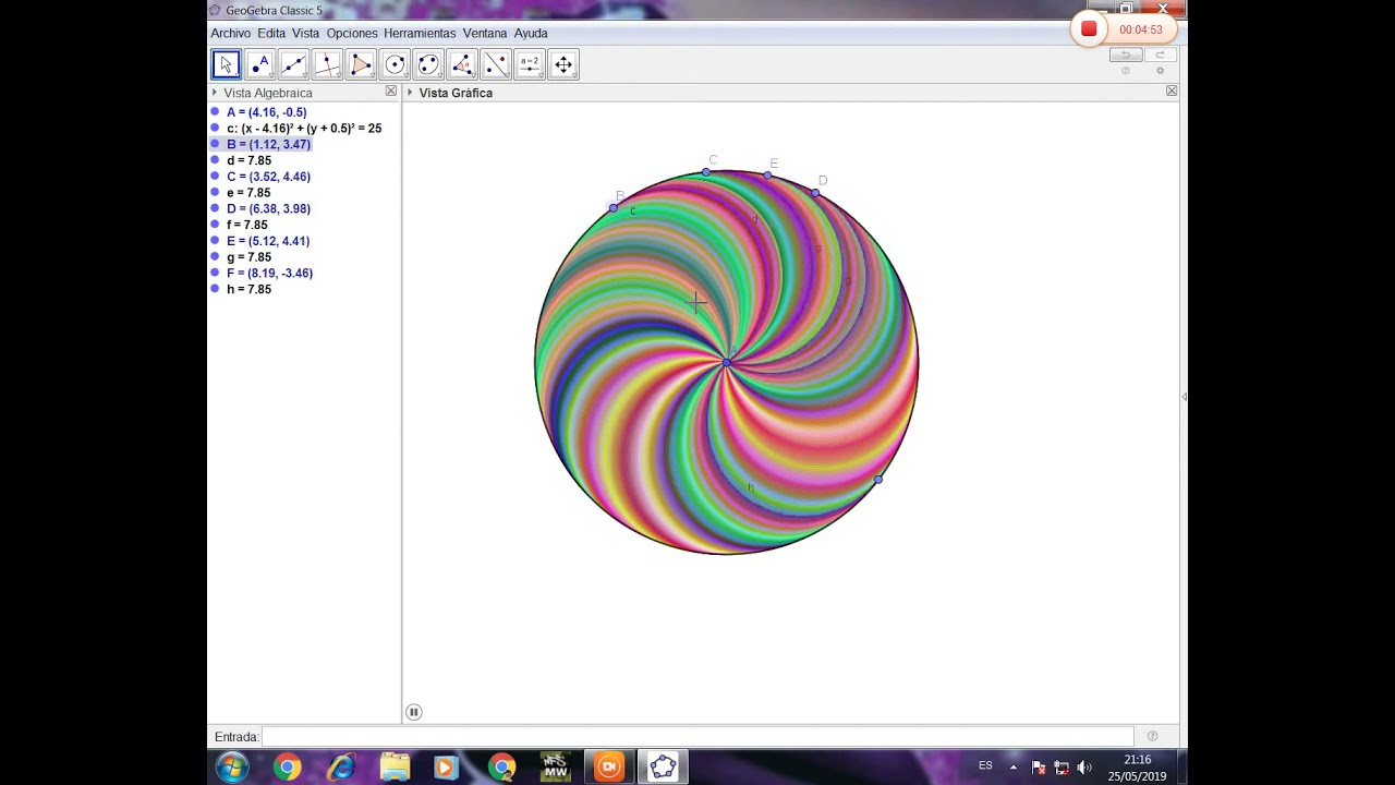 teselado facil y rapido con geogebra - YouTube