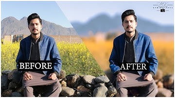 How to Blur Background in Photoshop like Expensive DSLR Camra | Photoshop Color Grading |