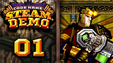 Code Name Steam - Full Demo Playthrough Part 1: Prologues 1, 2, and 3!