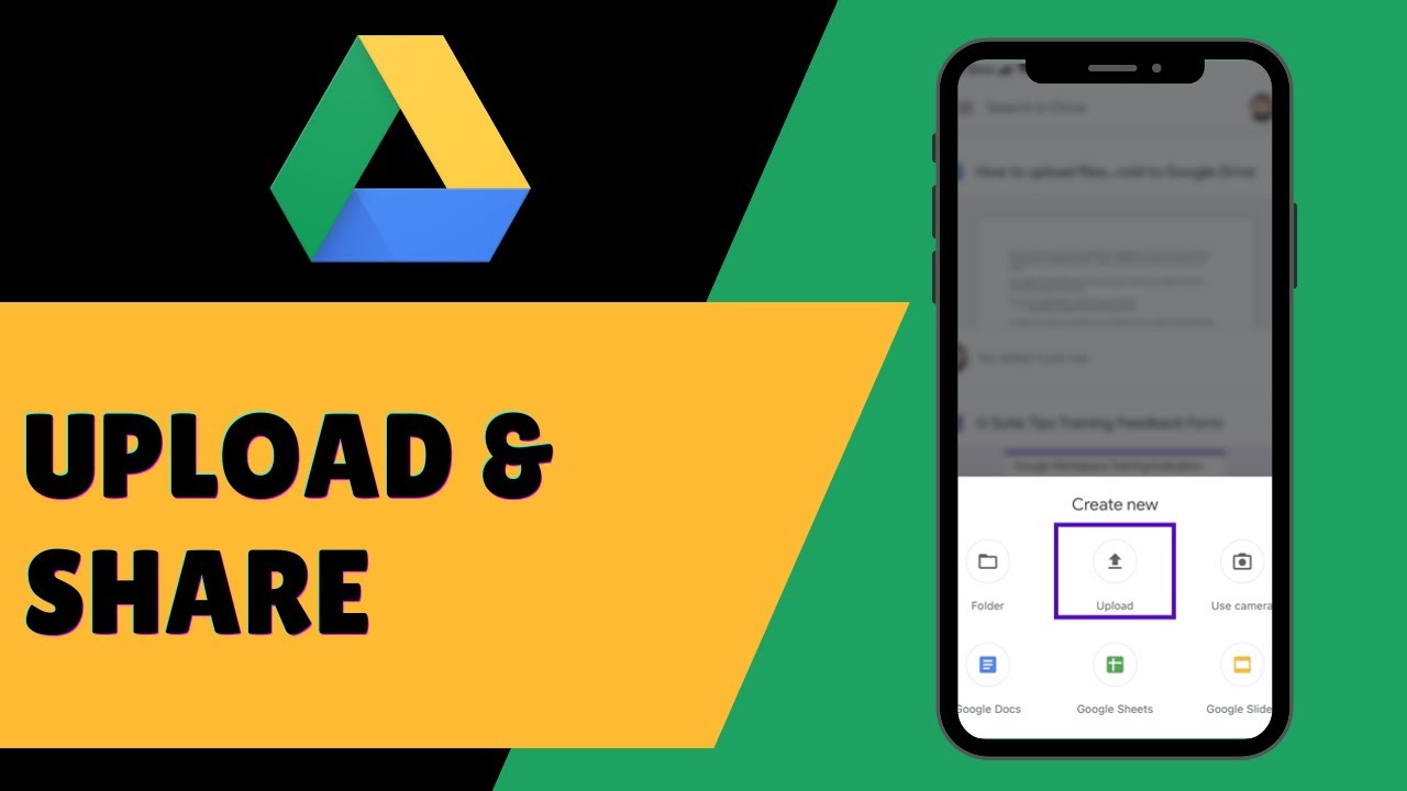 How To Upload Photos In Google Drive and Share Link