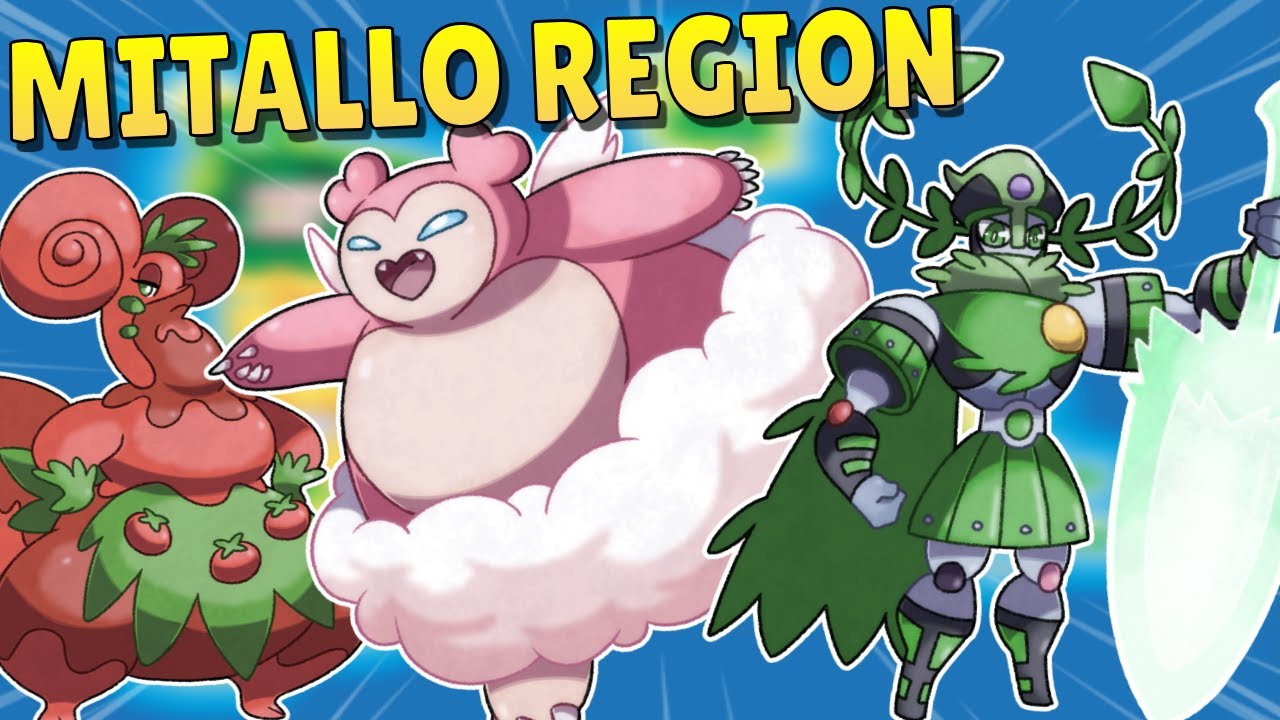 New ITALY Pokemon Region - Ancient Roman Fakemon