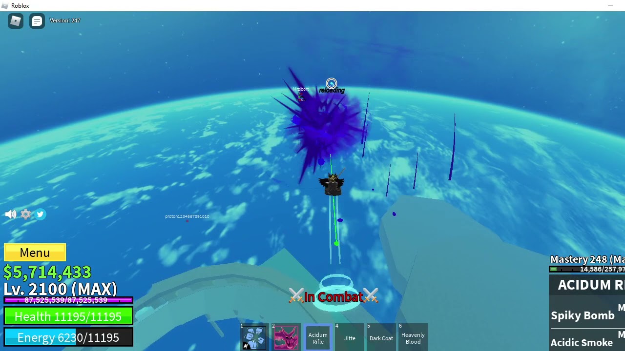 Roblox Blox Fruits Venom vs Dragon