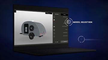 Camper van 3D configurator builder - Design your own camping trailer