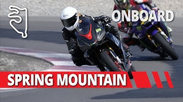 Spring Mountain - North/South - Onboard Motorcycle Lap
