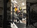 Weighted Hanging Leg Raises (8 reps 55 lbs) on 4/18/2026