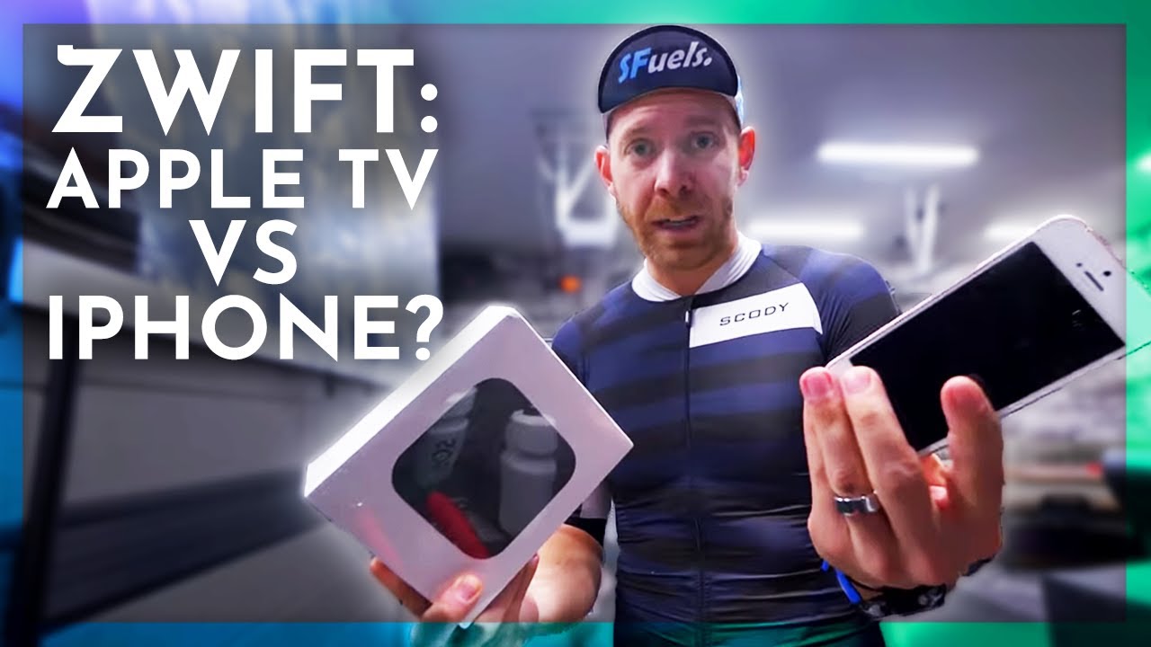 Zwift on or iPhone: Which is Better? Triathlon Taren - YouTube