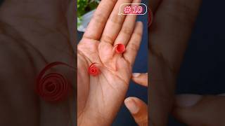 V Scroll 🌱 | Quilling Scrolls | Basic things of quilling #shorts #quilling #trending