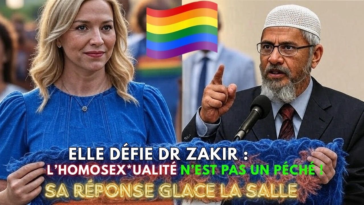 🗣️📖 Question sensible : Zakir Naik répond à une chrétienne — un échange inattendu 🤝