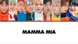 SF9 - MAMMA MIA Lyrics [Fin, Han, Rom]