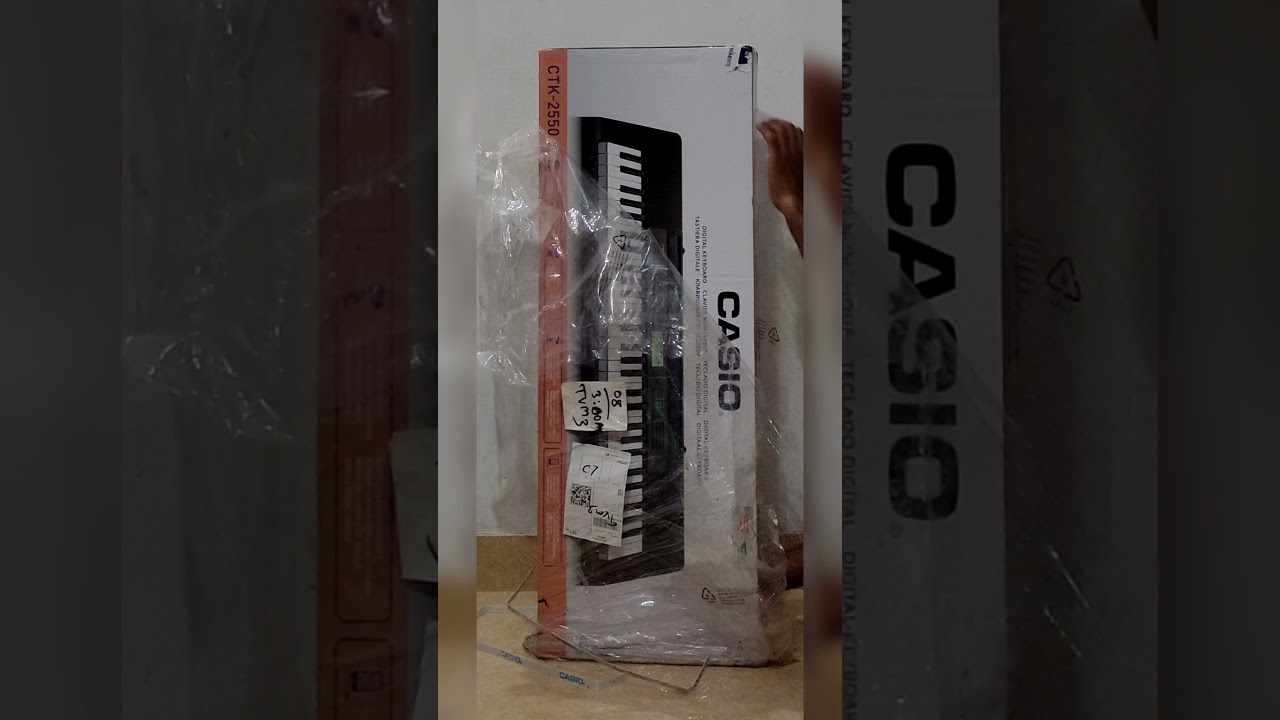 Unboxing CASIO CTK-2550 KS42 Digital Portable Keyboard