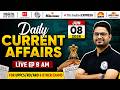 Current Affairs Today 🔥| 8 June Daily Current Affairs 2026 for UPPCS & RO/ARO | PW UPPCS