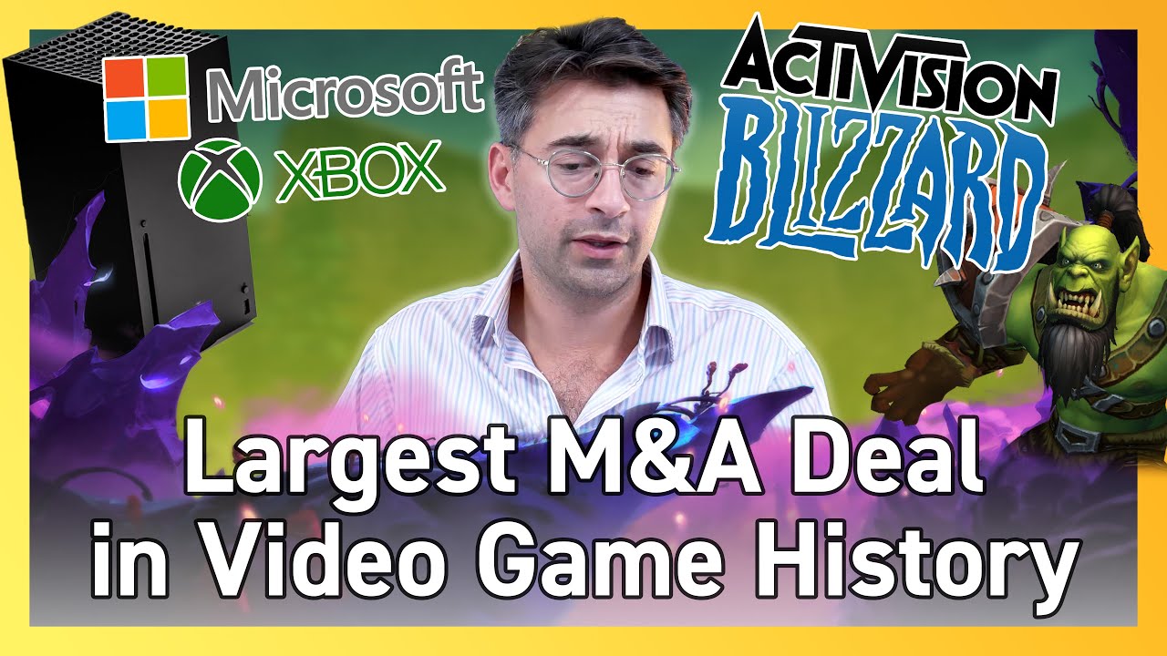 Microsoft Buys Activision Blizzard in Massive $68.7 Billion All-Cash M&A Deal 🎮
