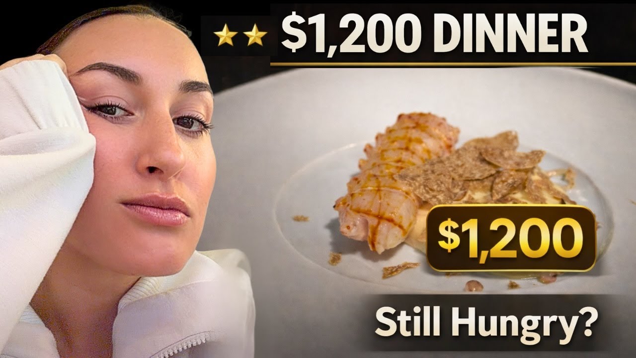 I Spent $1,200 at Michelin 2-Star Restaurant and Left Hungry
