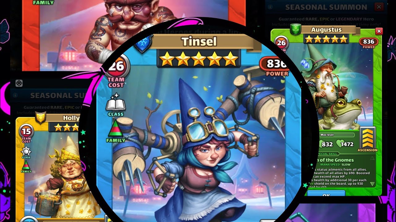 Empires & Puzzles Christmas 2022 New Hero Breakdowns Augustus