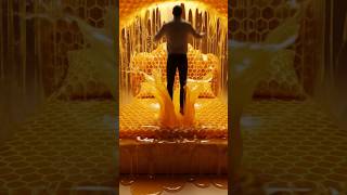 Jumping On Honey Bed