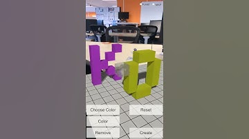 AR Blocks with Grid System