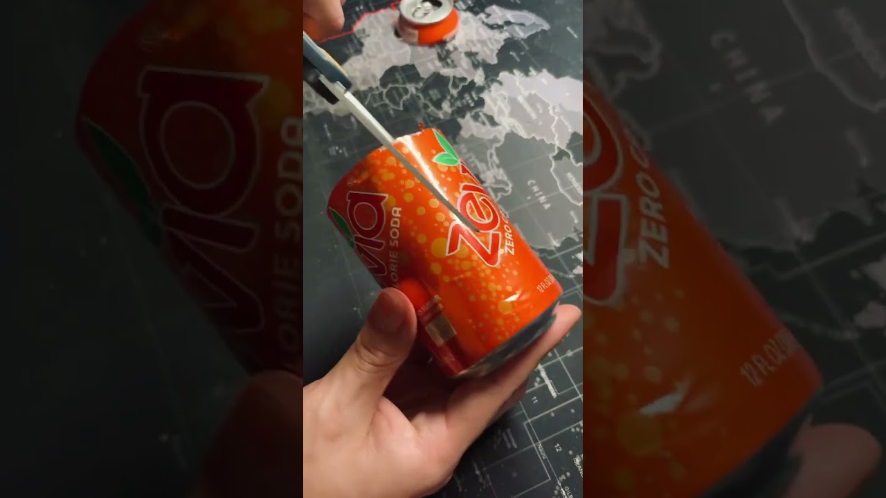 DIY soda-can calligraphy pen!✍️ 