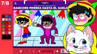 ¡REACCIONA a las ANIMACIONES mas GRACIOSAS de Los PANAS!  GARTIC PHONE  Alexy