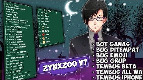 SC BOT BUG WA TERBARU || BUG GANAS || BUG EMOJI || BUG GRUP || TEMBUS IPHONE