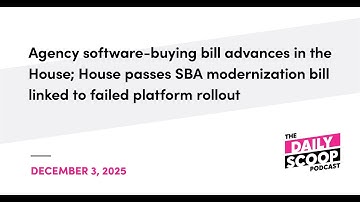 Agency software-buying bill advances in the House