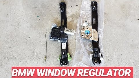 2006 bmw 325i window regulator replacement