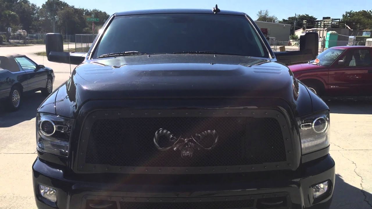 2015 Dodge Ram panaflex window tinting - YouTube