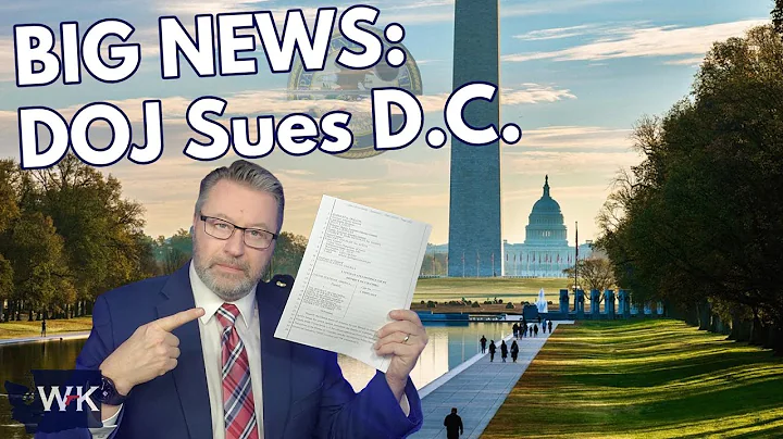 BIG NEWS:  DOJ Sues D.C. Over Its Assault Weapon Ban