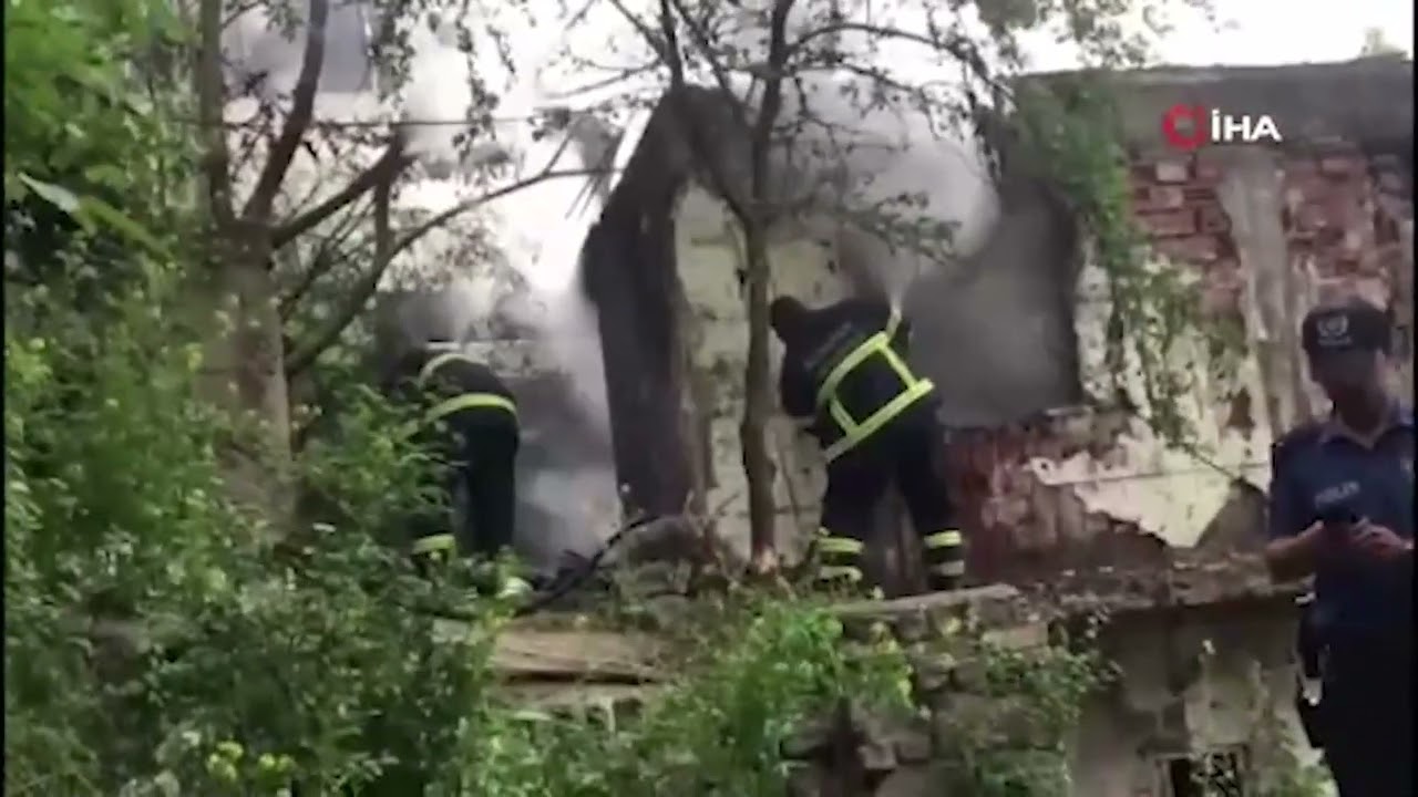 ÇÖP EV ALEVLERE TESLİM OLDU YouTube