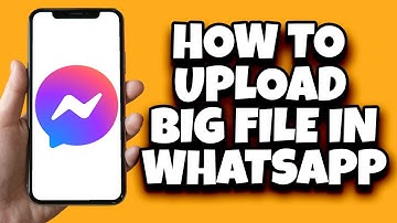How To Send Big File In Messenger (New Update)