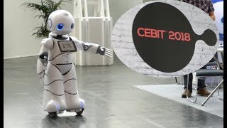 CEBIT 2018 - relaunch, Rundgang, Drohnenshow