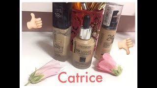 картинка: CATRICE ТОП3 Тональных крема!!!Бюджетные тональные крема.