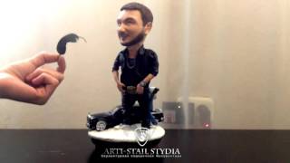 Портретная статуэтка по фотографии - Arti-Stail Stydia видео статуэтки по фото