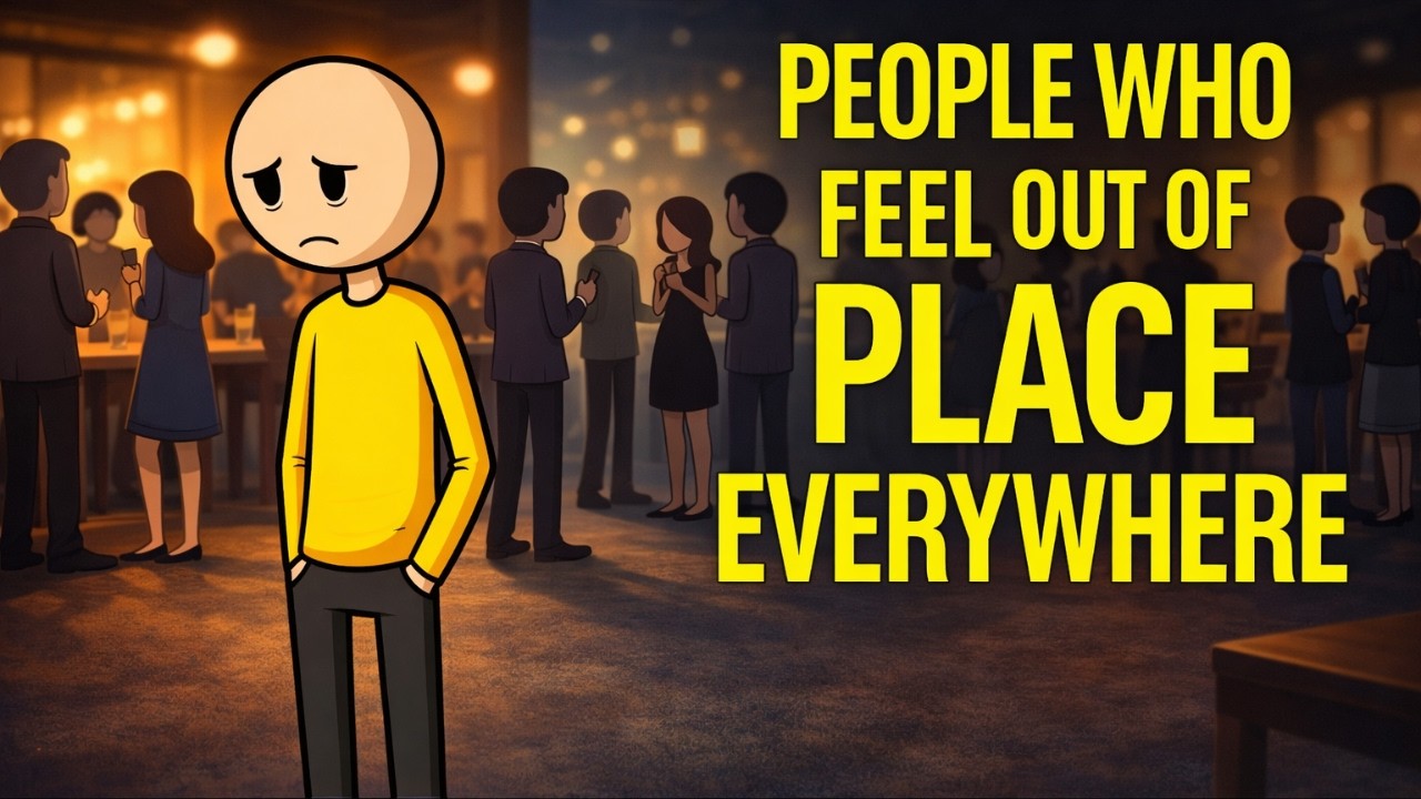 The Psychology of People Who Feel Out of Place Everywhere. - YouTube
