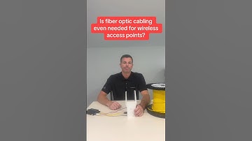 Do you know if fiber optic cabling is needed for wireless access points?