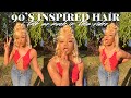 90’s UPDO STYLE | I’M BACK! I talked y’all’s ear off...... | Nadula Hair