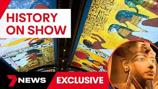 Sydney exhibition giving student a taste of a world they've only ever read about | 7 News Australia