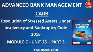 MODULE C UNIT 25 PART 3 I ADVANCED BANK MANAGEMENT CAIIB I ABM I TWO HANDS CAIIB I  CAIIB
