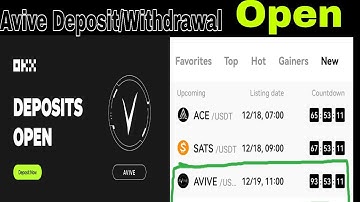 Withdraw Avive token to OKX Exchange | How to Withdraw Your Avive Coin • Avive Listed on OKX