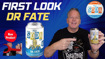 FIRST LOOK Funko Soda Dr Fate and | Soda Can opener from Rydeen Creations