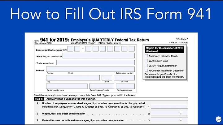 How to Fill out IRS Form 941: Simple Step-by-Step Instructions