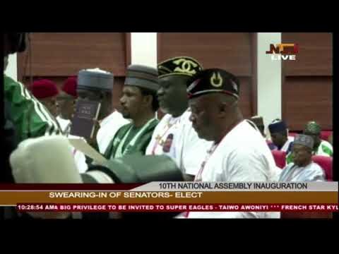 10th National Assembly: Swearing-In of Senators