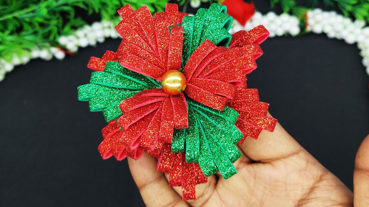 Glitter Foam Snowflakes - Christmas Snowflakes Decorations - Christmas ...