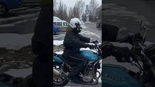 Мотоцикл Урал Инжектор, первый выезд на новой прошивке. shorts
