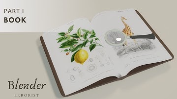 Book Blender Tutorial - Part I