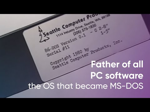 This long-lost, earliest MS-DOS precursor was discovered in a floppy disk collection