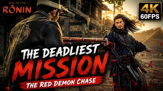 The Deadliest Mission Begins! 🔥 Chasing the Red Demon | Rise of the Ronin (4K 60FPS PS5 Pro)